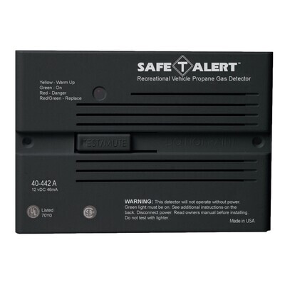 Safe-T-Alert Propane Detector Flush Mount (40-442-P-BL)