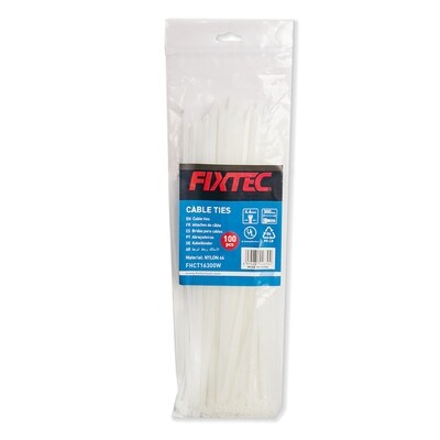 8&quot; Cable Tie (White) 100Pc  (FHCT36200W)