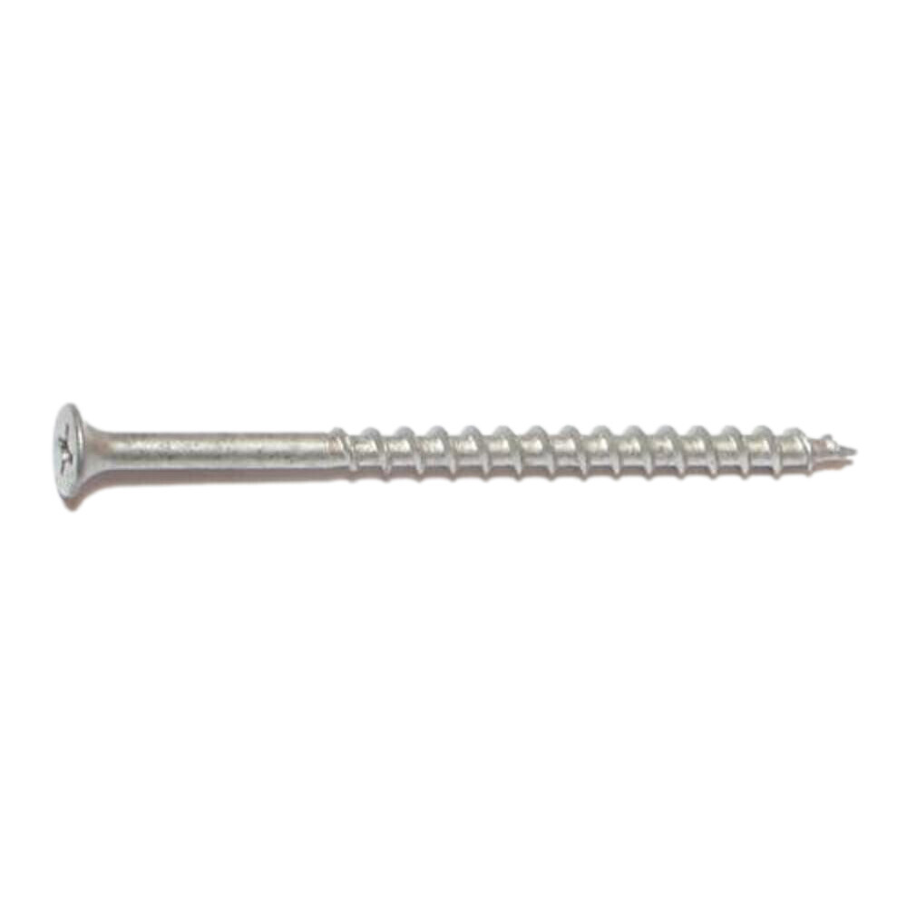 #8 x 3&quot; Phillips Drive Dacrotized Exterior Bugle Head Deck Screw 1 LB (03518)