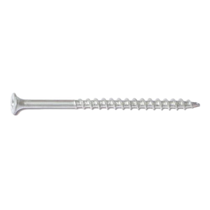 #8 x 3" Square Drive Dacrotized Bugle Head Deck Screw 1 LB (07457)
