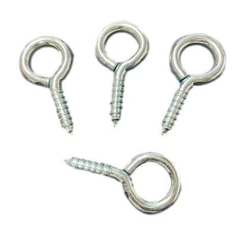 3/8&quot; x 2-3/4&quot; Eye Hook Screw Pack of 4