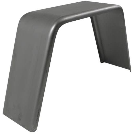 Smooth Steel | Flat Top Fender | 28&quot;L x 8&quot;W x 10&quot;H | for Single Axle Trailer | Single Fender ***