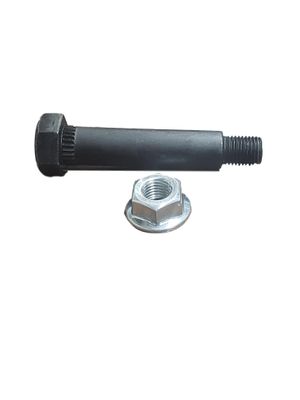24 Pack 3.25&quot; Non-Greaseable Axle Bolt (Step-Down) w/7/16&quot; Locking Flange Nut (Kit)