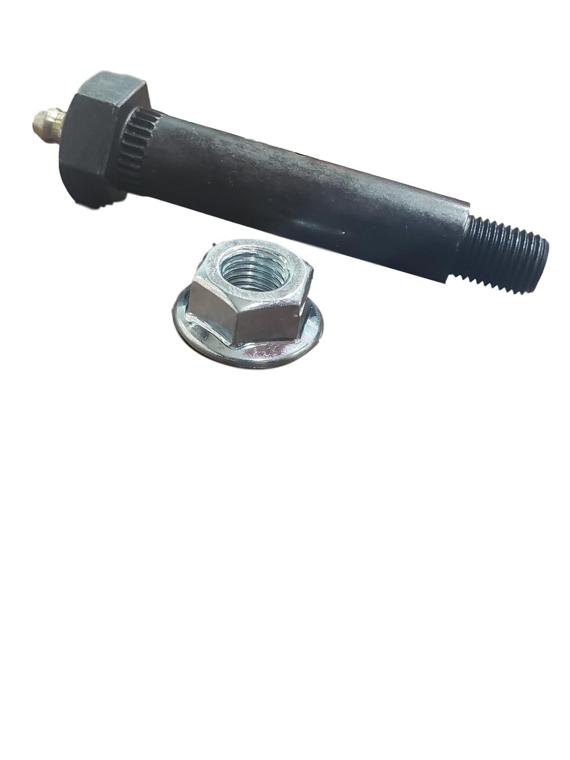 14 Pack 3.25&quot; Greaseable Axle Bolt (Step-Down) w/7/16&quot; Locking Flange Nut (Kit)