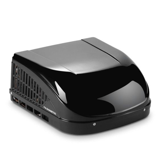 Surplus DAMAGED SHROUD Dometic Brisk II - 13.5K BTU Black Air Conditioner  (B57915.XX1J0)
