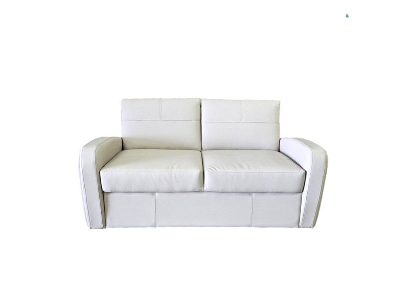 Raedon Theater Couch 80&quot; Great Lakes Birch- Sunguard Beige Thread (#27)