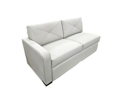 Lucca Jacknife Ensemble Tri-Fold Couch W/Drawer (One Arm) 70" Montage Alpaca- T270 Gray Thread (#28)