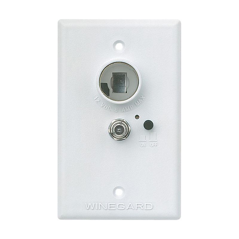 Winegard RV-7042 White Wall Plate Power Supply