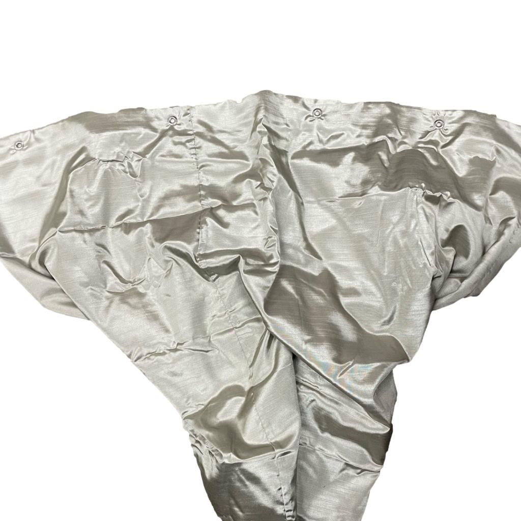 82&quot;W x 44&quot;L Privacy Curtain - Majestic Satin (Tieback Included)