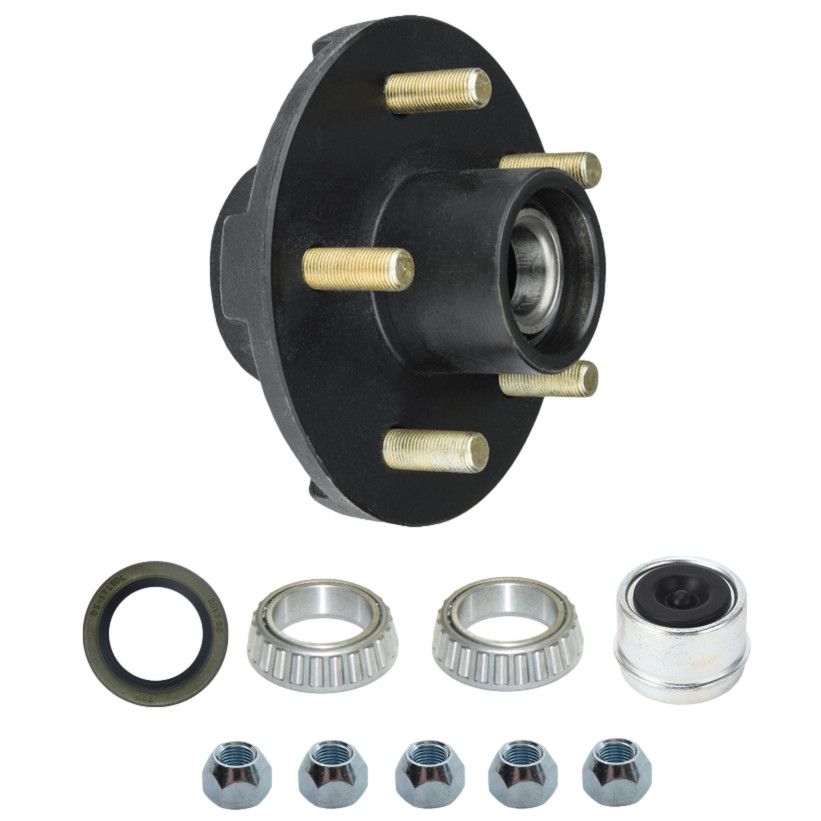 3500# Axle Idler Hub 5 on 5&quot; (Kit)