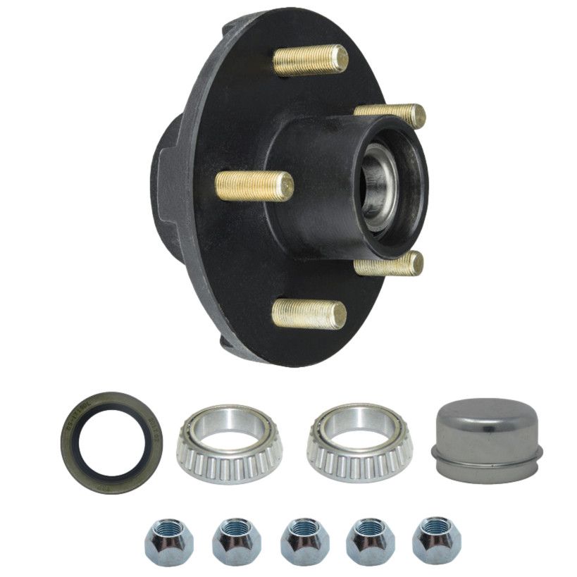 3500# Axle Idler Hub 5 on 4.5&quot; (Kit)