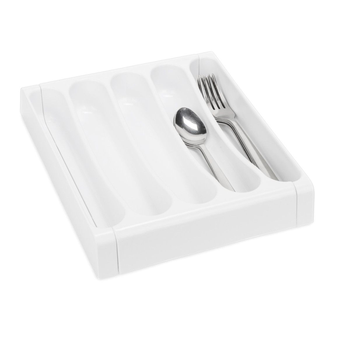 Adjustable Cutlery Tray - White (43503)