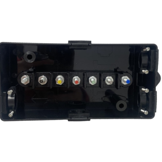 (7JBS) Rugged Trail Products 6/7 Way Junction Wire Box