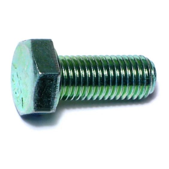 5/16&quot;-24 x 3/4&quot; Green Rinsed Zinc Hex Cap Screws (1 lb Bag) (06171)