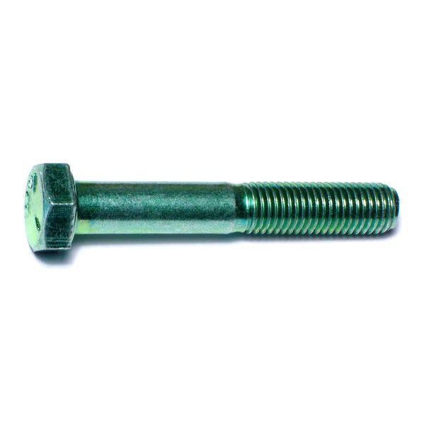 5/16&quot;-24 x 2&quot; Green Rinsed Zinc Hex Cap Screws (1 lb Bag) (06174)