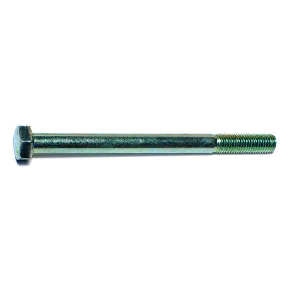1/4&quot;-28 x 4&quot;L Green Rinsed Zinc Hex Cap Screws (1 lb Bag) (06170)