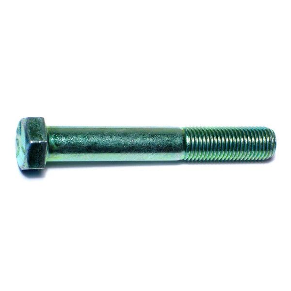 7/16&quot;-20 x 3&quot;L Green Rinsed Zinc Hex Cap Screws (1 lb Bag) (06192)