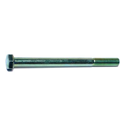 5/16&quot;-24 x 4&quot; Green Rinsed Zinc Hex Cap Screws (1 lb Bag) (06178)