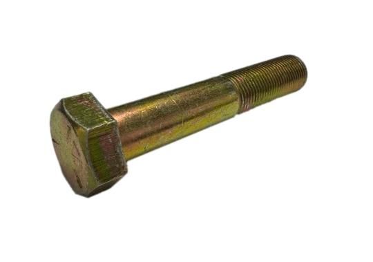 5/8&quot;-18 x 3-1/2&quot;L Yellow Zinc Hex Cap Screws (Pack of 4) (00917)