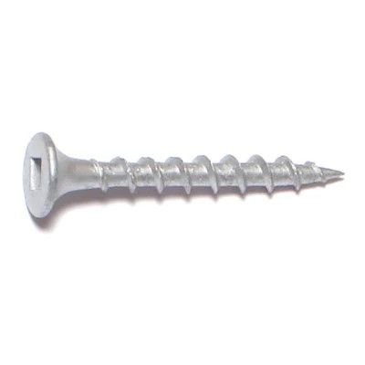 #6 x 1-1/4&quot; Decrotized Steel Square Drive Bugle Head Deck Screws 1 LB (07452)