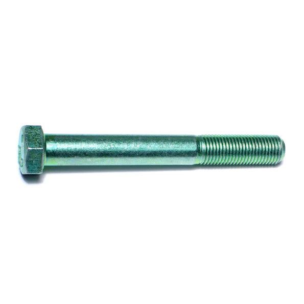 3/8&quot;-24 x 3&quot;L Green Rinsed Zinc Hex Cap Screws (1 lb Bag) (06184)