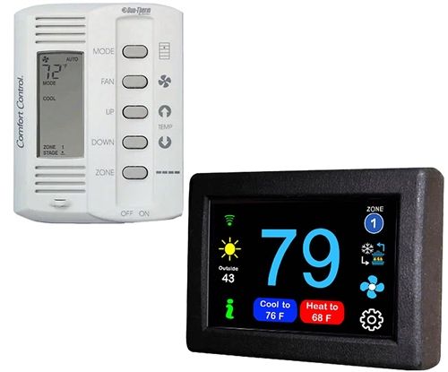 Micro-Air EasyTouch Dometic Multi-Zone Replacement Thermostat With Bluetooth - Black