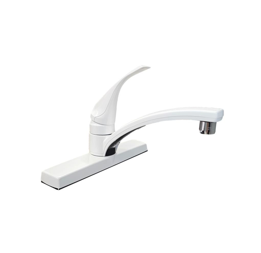 White Single Lever Kitchen Faucet (20PL1038BW)