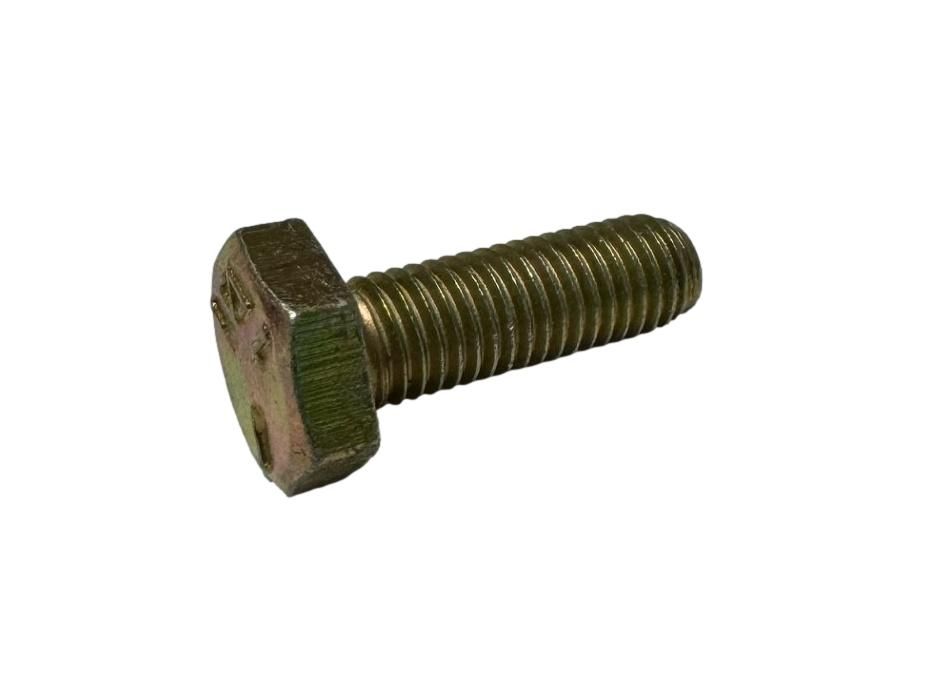 1/4&quot;-28 x 3/4&quot;L Yellow Zinc Hex Cap Screws (1 lb Bag) (81961)