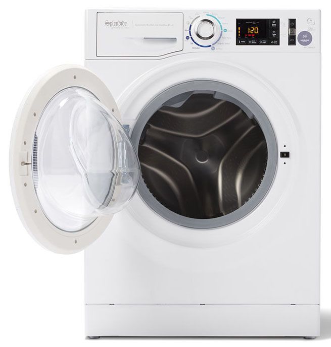 Washer Dryer Combo Vented Washing Machine 15 lbs Capacity White
