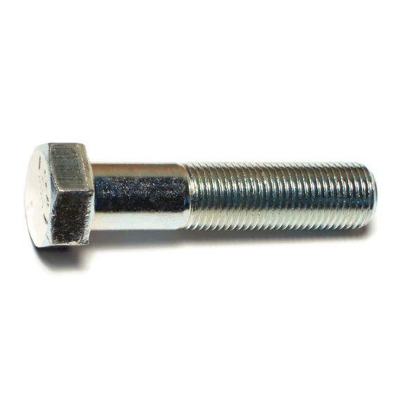 9/16&quot;-18 x 2-1/2&quot; Zinc Grade 5 Hex Cap Screws (1 lb Bag) (85514)