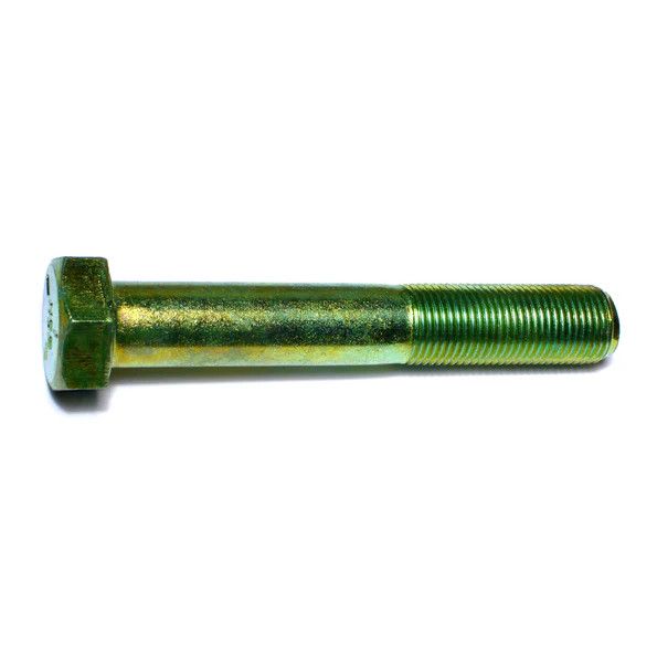 5/8&quot;-18 x 4&quot; Green Rinsed Zinc Hex Cap Screws (3 Pack) (06216)
