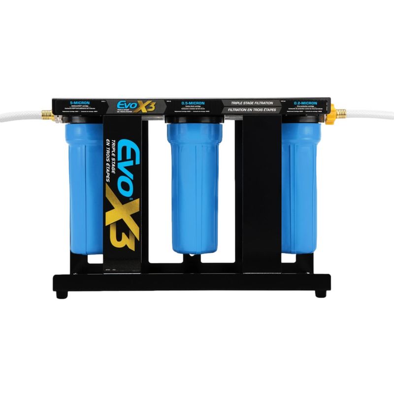 Evo X3 Triple Stage Premium RV Water Filter Kit (40649)