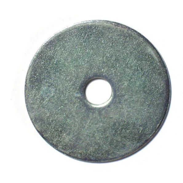 1/4 x 1-1/2&quot; Zinc Plated Grade 2 Steel Fender Washers (5 pack) (50187)
