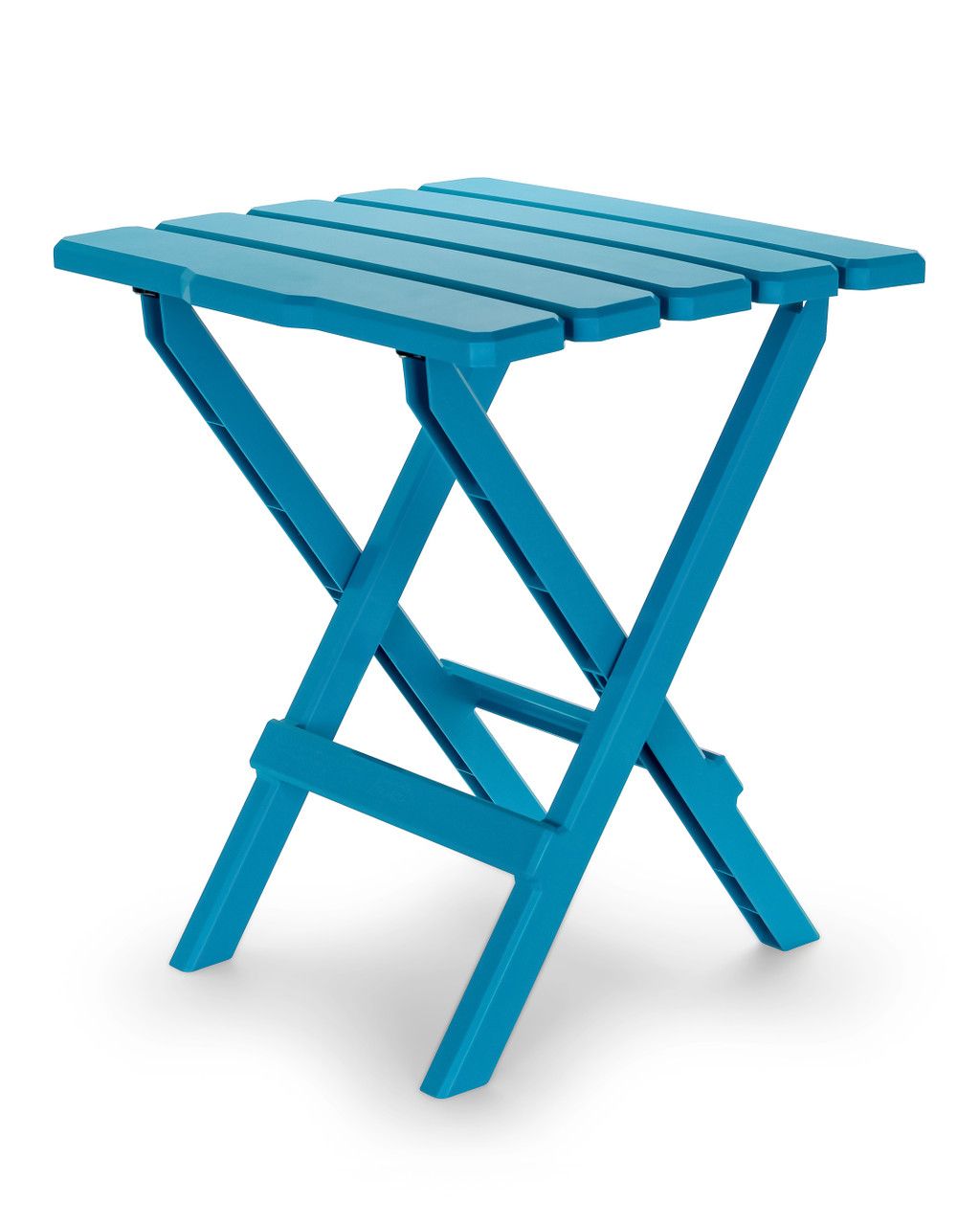 Adirondack Style Quick-Folding Plastic Table - Large - Aqua (51690)