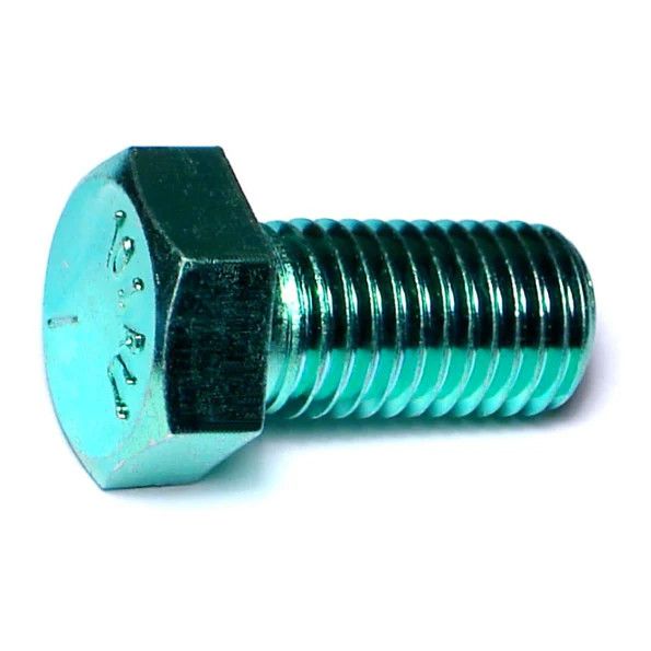3/4&quot;-10 x 1-1/2&quot; Green Rinsed Zinc Grade 5 Hex Cap Screws (4 Pack) (05943)