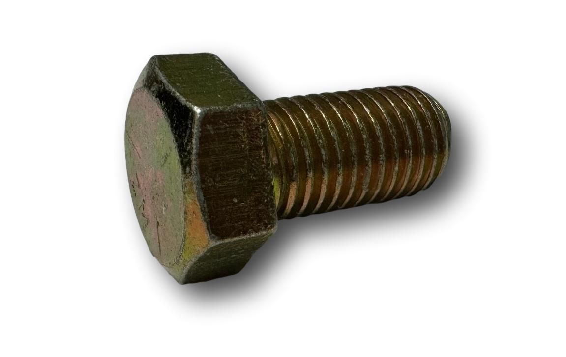 3/4&quot;-10 x 1-1/2&quot; Yellow Zinc Hex Cap Screws (4 Pack) (00763)