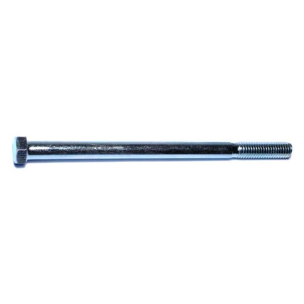 7/16&quot;-14 x 7&quot; Zinc Plated Coarse Thread Hex Bolts (8 Pack) (00094)