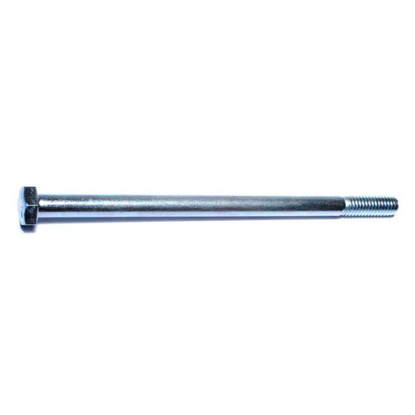 5/16&quot;-18 x 5-1/2&quot; Zinc Plated Coarse Thread Hex Cap Screws (12 Pack) (00286)
