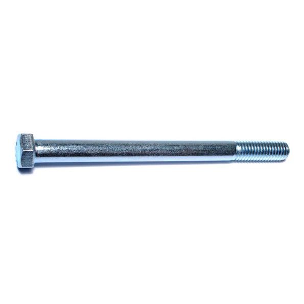 7/16&quot;-14 x 5-1/2&quot; Zinc Plated Coarse Thread Hex Cap Screws (8 Pack) (00328)