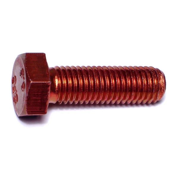 14mm-2.0 x 45mm Zinc Plated Class 8.8 Steel Hex Cap Screws (1 lb Bag) (06038)