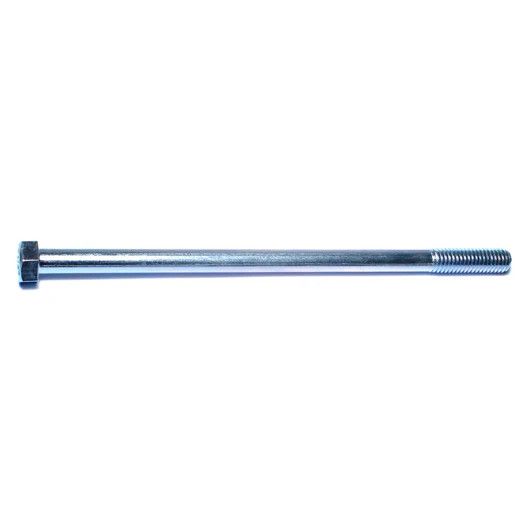 7/16&quot;-14 x 8&quot; Zinc Plated Hex Cap Screws (8 Pack) (04409)