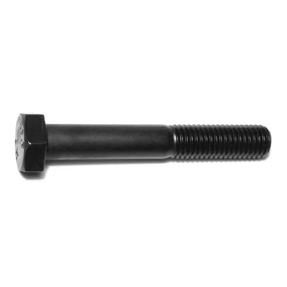 12mm-1.75 x 80mm Black Phosphate Class 10.9 Hex Cap Screws (7 Pack) (06464)