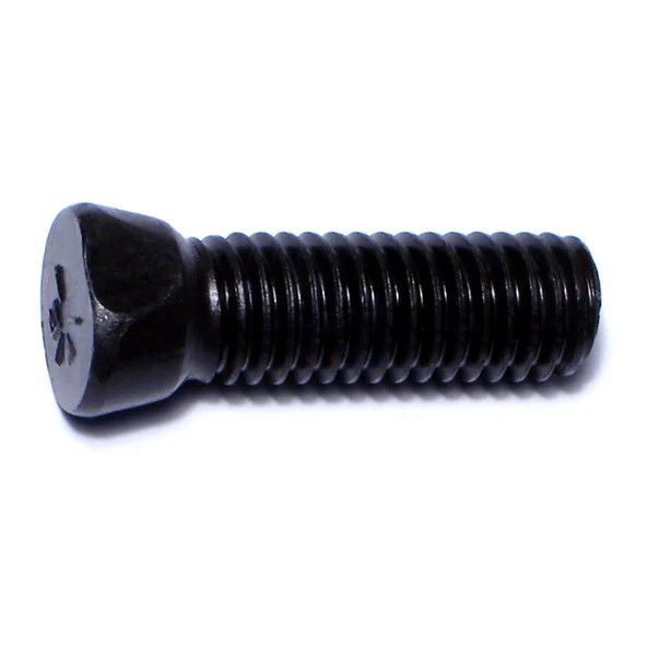 7/16"-14 x 1-1/2" Plain Grade 5 Steel Clipped Head Plow Bolts (1 lb Bag) (05673)