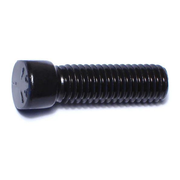 3/8"-16 x 1-1/2" Plain Grade 5 Steel Clipped Head Plow Bolts (1 lb Bag) (05672)
