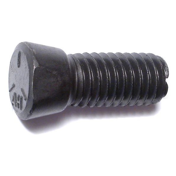 7/16"-14 x 1-1/4" Plain Grade 5 Steel Clipped Head Plow Bolts (1 lb Bag) (05657)