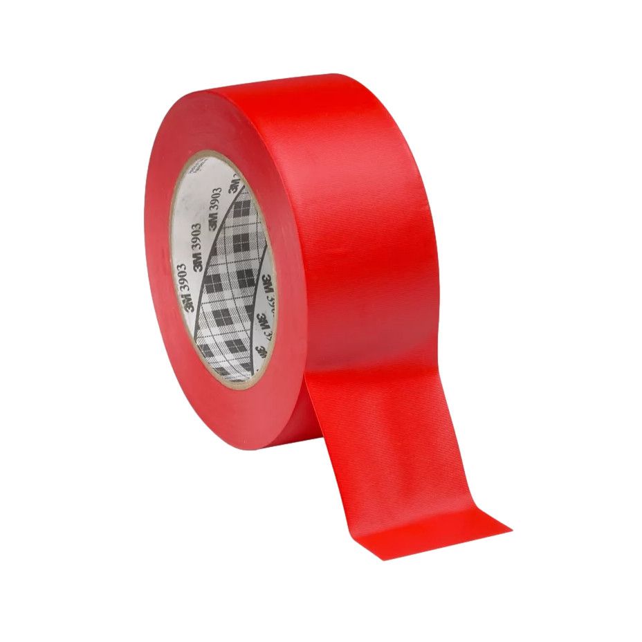 3M Vinyl Duct Tap 2&quot; x 50 YD Red (3903)