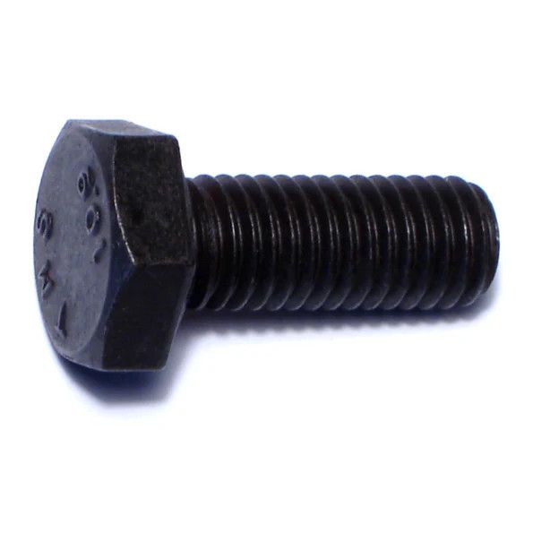 10mm-1.5 x 25mm Black Phosphate Class 10.9 Hex Cap Screws (1lb Bag) (06437)