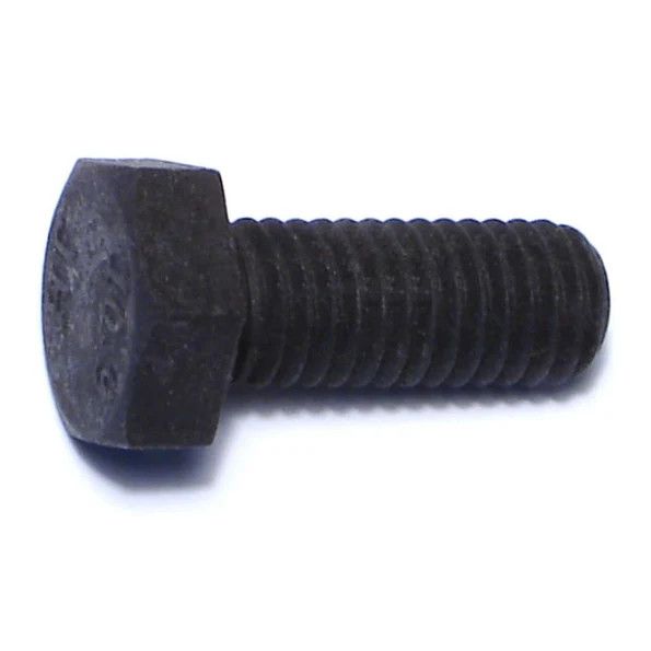 8mm-1.25 x 20mm Black Phosphate Class 10.9 Hex Cap Screws (1 lb Bag) (06424)