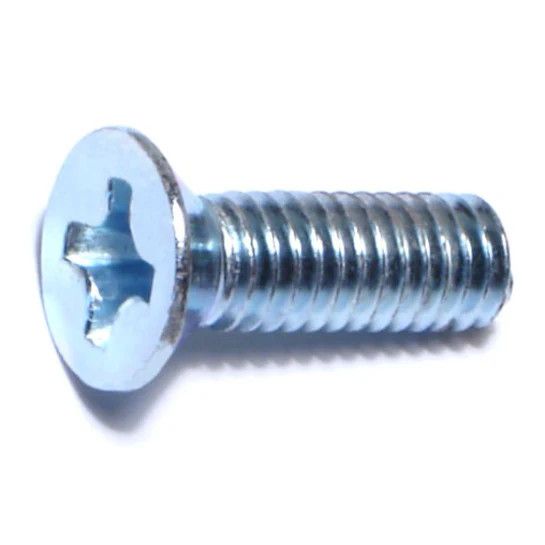 5/16"18 x 1" Zinc Phillips Flat Head Machine Screw (80209)