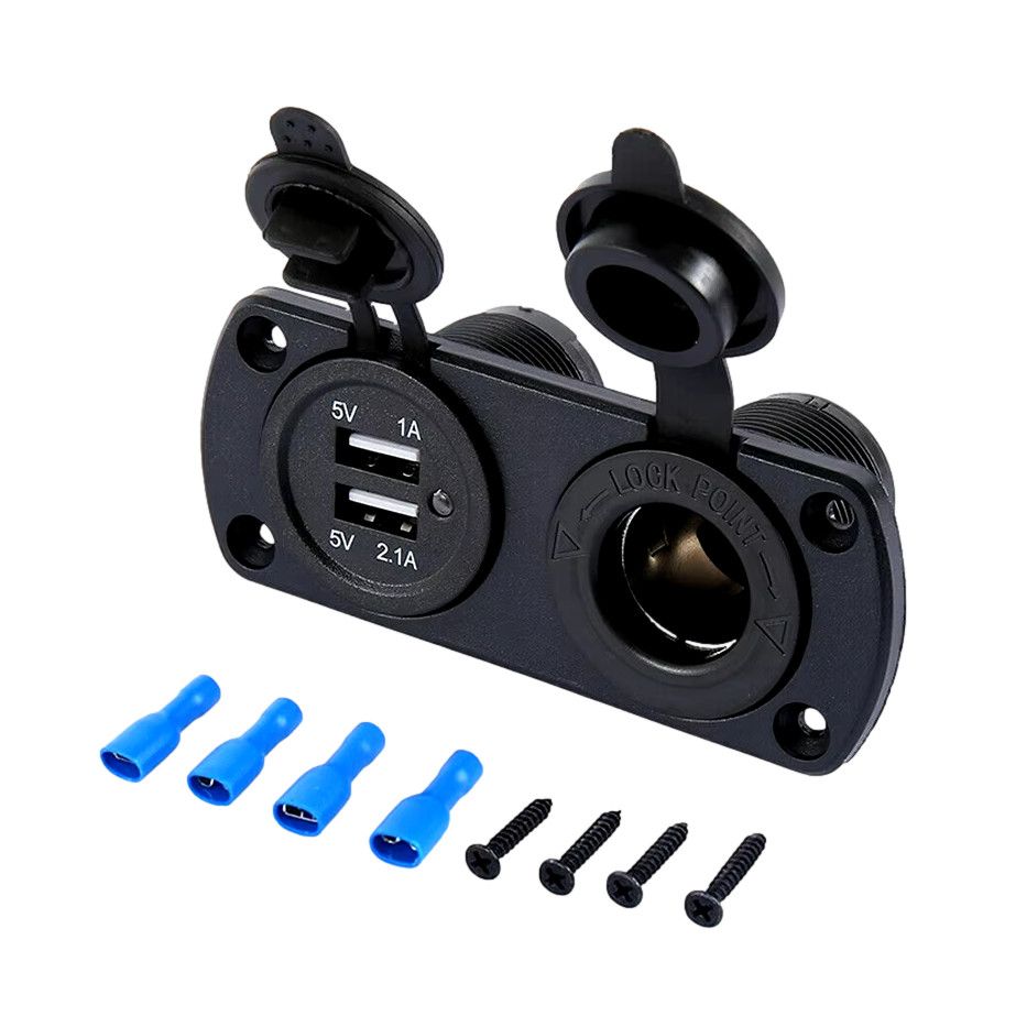 (USK12) 12V USB Socket Kit